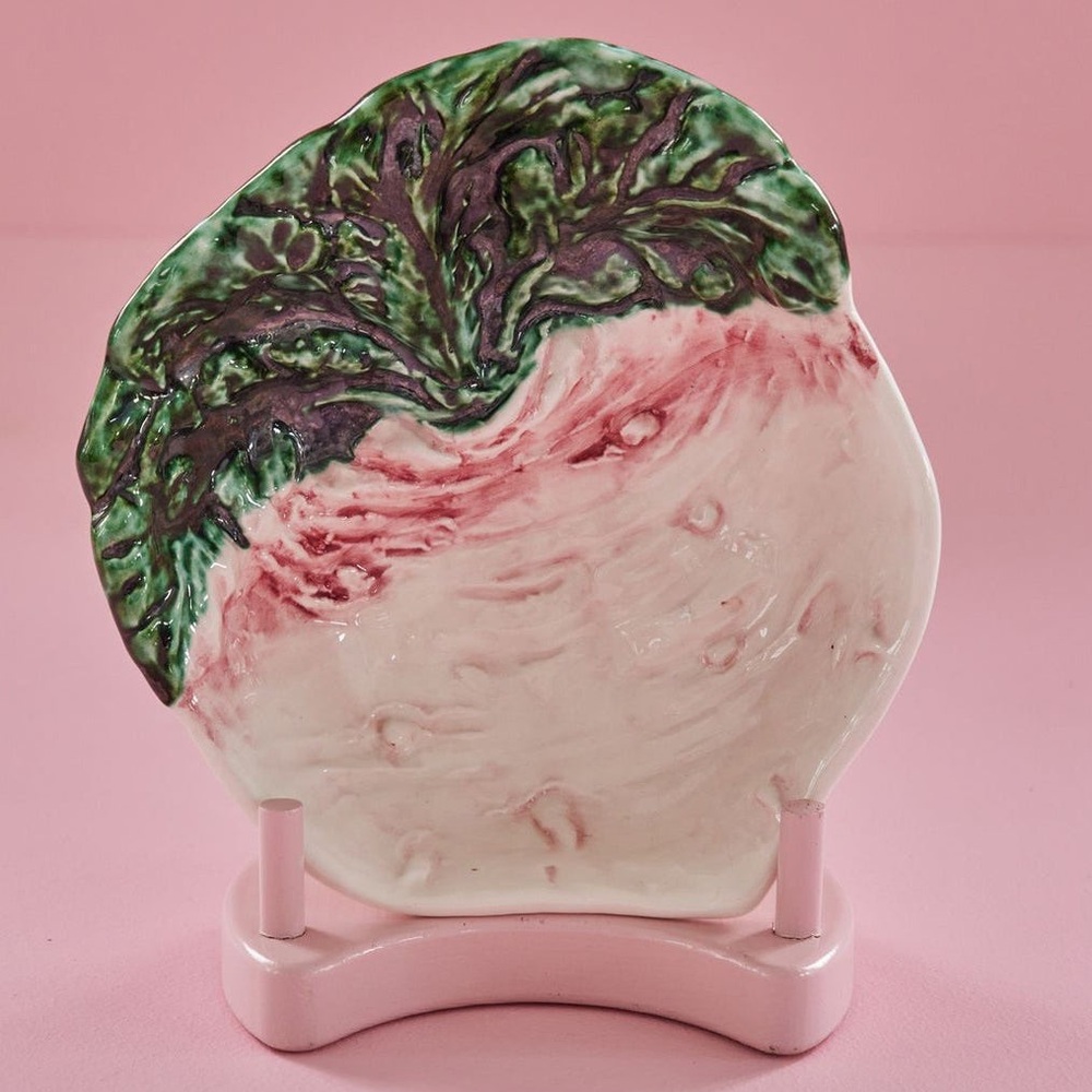 NWOT Matias Belo Ceramic Turnip Serving Bowl